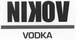 NIKOV VODKA logo