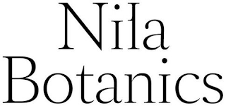 NILA BOTANICS logo