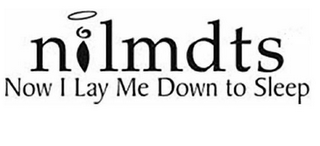 NILMDTS NOW I LAY ME DOWN TO SLEEP logo