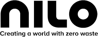 NILO CREATING A WORLD WITH ZERO WASTE logo