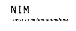 NIM NEWS IN MOTION ANIMATIONS logo