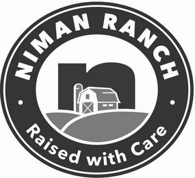 NIMAN RANCH N RAISED WITH CARE logo