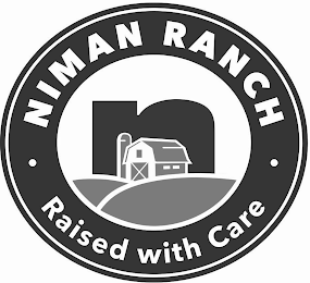 NIMAN RANCH N RAISED WITH CARE logo