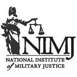 NIMJ NATIONAL INSTITUTE OF MILITARY JUSTICE logo