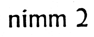 NIMM 2 logo