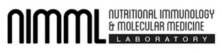 NIMML NUTRITIONAL IMMUNOLOGY & MOLECULAR MEDICINE LABORATORY logo