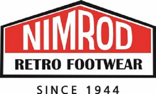 NIMROD RETRO FOOTWEAR SINCE 1944 logo