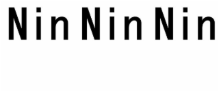 NIN NIN NIN logo