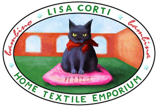 NINA LISA CORTI HOME TEXTILE EMPORIUM BAMBINO BAMBINA logo