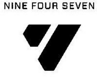 NINE FOUR SEVEN logo