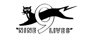 "NINE LIVES" 9 logo