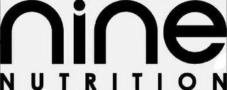 NINE NUTRITION logo