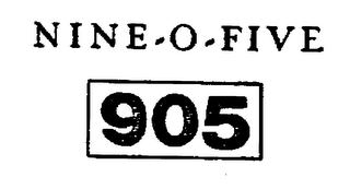 NINE-O-FIVE 905 logo