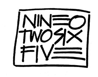 NINE O TWO SIX FIVE