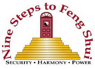 NINE STEPS TO FENG SHUI SECURITY · HARMONY · POWER logo