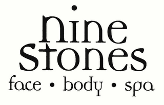 NINE STONES FACE BODY SPA logo