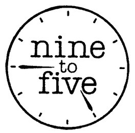 NINE TO FIVE logo