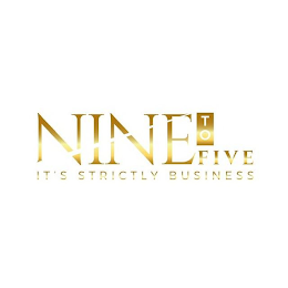 NINE TO FIVE IT'S STRICTLY BUSINESS logo
