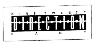 NINE TWENTY EAST DIRECTION logo