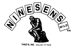 NINESENS WILD THEO'S, INC. DALLAS, TX 75234 logo