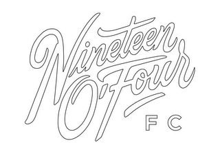 NINETEEN O'FOUR FC logo