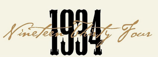NINETEEN THIRTY FOUR 1934 logo