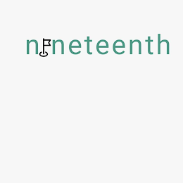 NINETEENTH logo