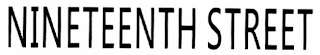 NINETEENTH STREET logo