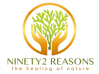 NINETY2 REASONS THE HEALING OF NATURE logo