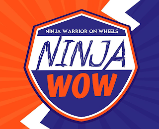 NINJA WOW NINJA WARRIOR ON WHEELS logo