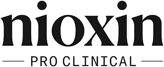 NIOXIN PRO CLINICAL logo