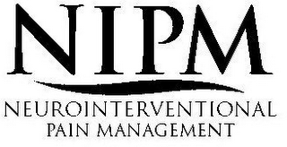 NIPM NEUROINTERVENTIONAL PAIN MANAGEMENT logo