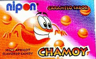 NIPON CARAMELO SABOR APRICOT FLAVORED CANDY CHAMOY logo