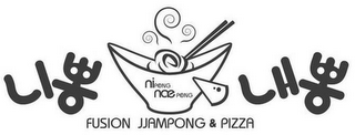NIPONG NAE PONG FUSION JJAMPONG & PIZZA logo