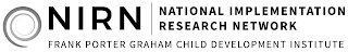 NIRN NATIONAL IMPLEMENTATION RESEARCH NETWORK FRANK PORTER GRAHAM CHILD DEVELOPMENT INSTITUTE logo