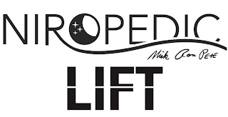 NIROPEDIC LIFT NICK RON PETE logo