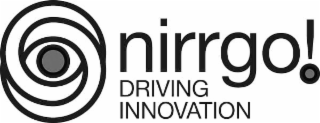 NIRRGO! DRIVING INNOVATION logo