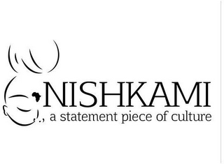 NISHKAMI A STATEMENT PIECE OF CULTURE logo