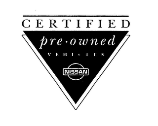 NISSAN CERTIFIED PRE-OWNED VEHICLES logo