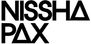 NISSHA PAX logo