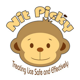 NIT PICKY TREATING LICE SAFE AND EFFECTIVELY logo