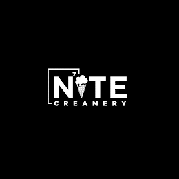 NITE CREAMERY 7 logo