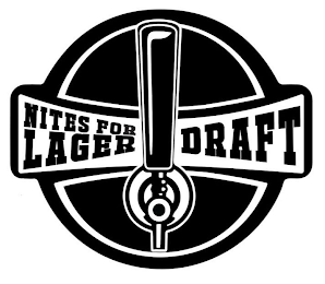 NITES FOR LAGER DRAFT logo