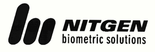 NITGEN BIOMETRIC SOLUTIONS logo