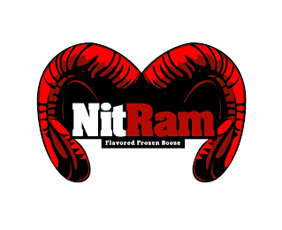 NITRAM FLAVORED FROZEN BOOZE logo