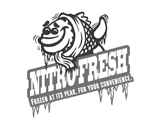 NITRO-FRESH FROZEN AT ITS PEAK, FOR YOUR CONVENIENCE. logo
