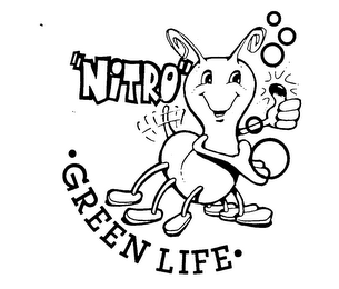 "NITRO" GREEN LIFE logo