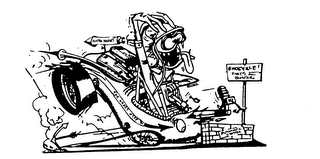 NITRO ROCKET THE SHORT STOP AUTOMATIC STOPPER ENDSVILLE! THATS ALL BUSTER logo