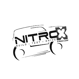 NITRO X BUILD · TEST · DRIVE SUMMER CAMP logo