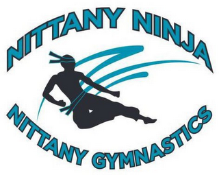 NITTANY NINJA NITTANY GYMNASTICS logo